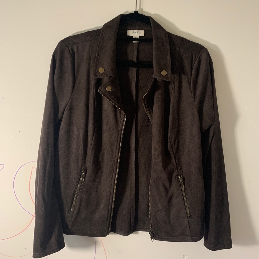 Lightweight Suede Jacket